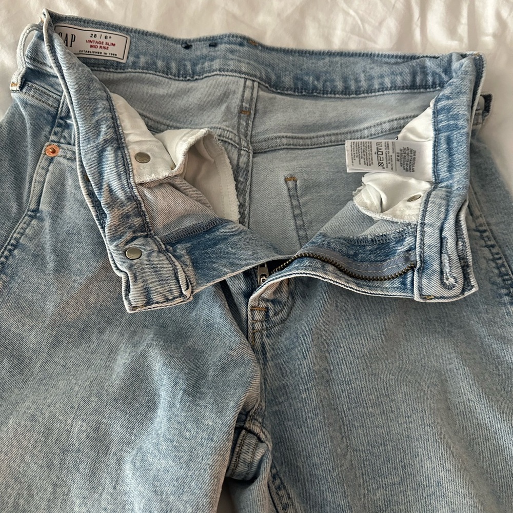 GAP Light Wash Denim Jeans